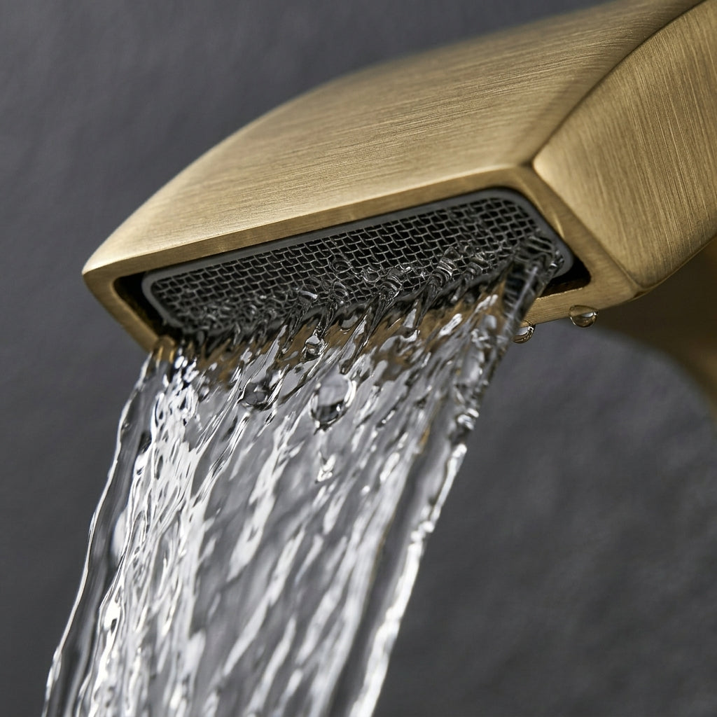 Capri Brass Bath Filler Tap