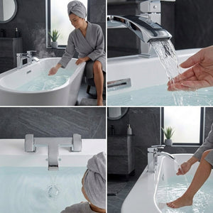 Vista Bath Filler – Chrome