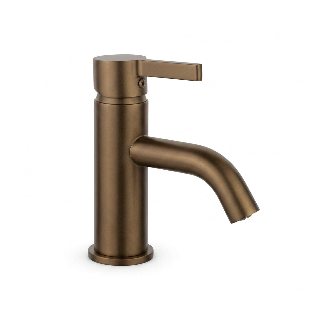 Arlo Round Basin Mixer Tap Bronze