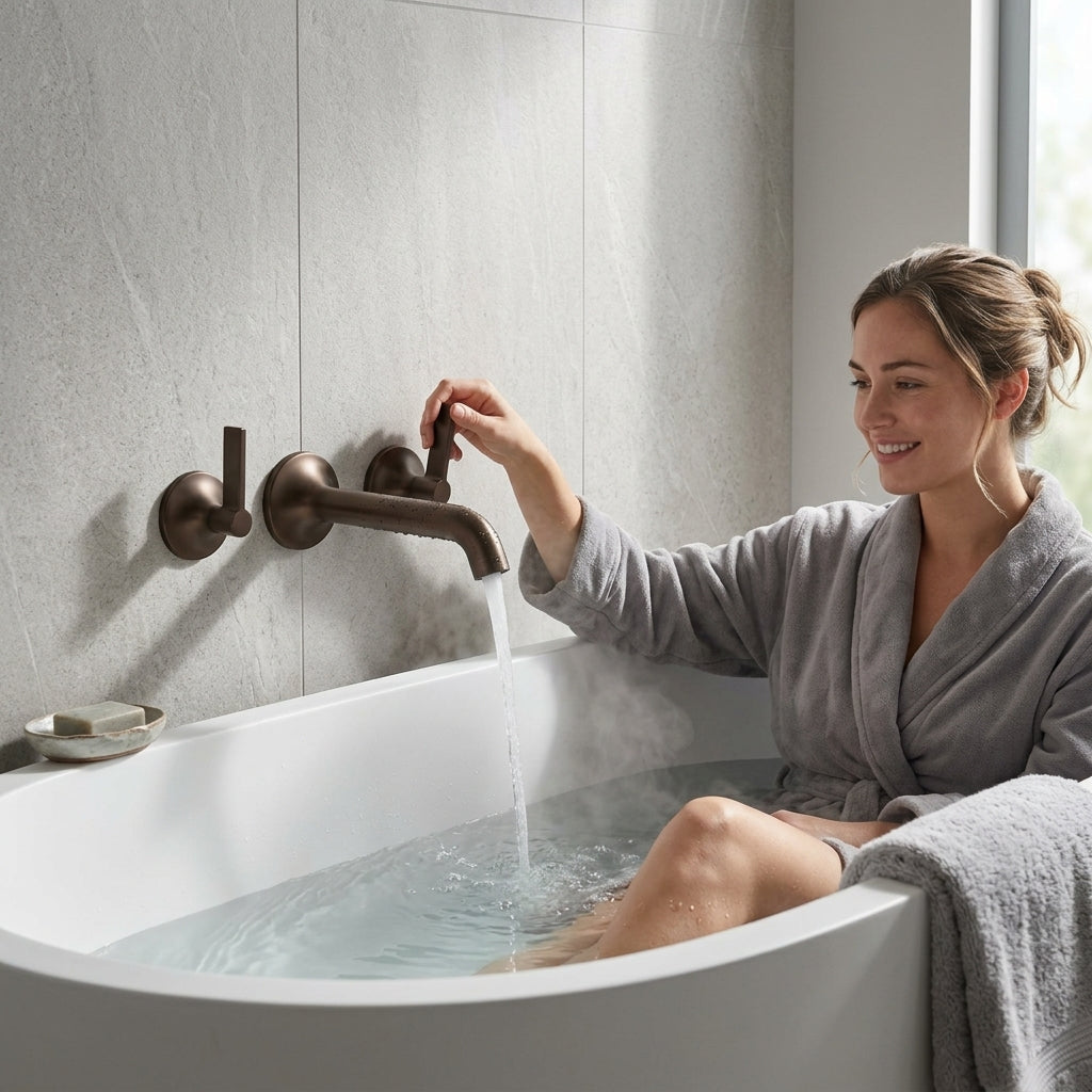 Arlo Bath Filler – Matte Bronze
