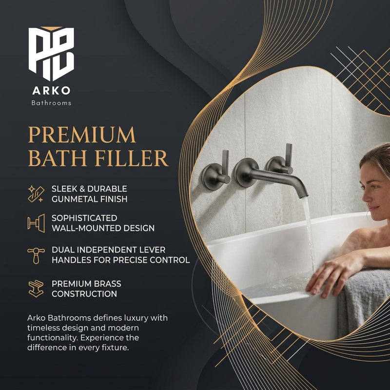 Arlo Bath Filler – Gunmetal