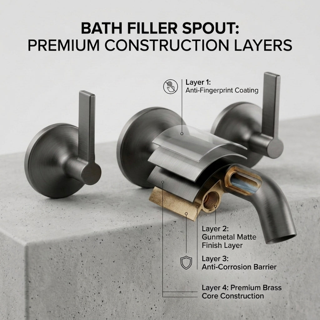 Arlo Bath Filler – Gunmetal