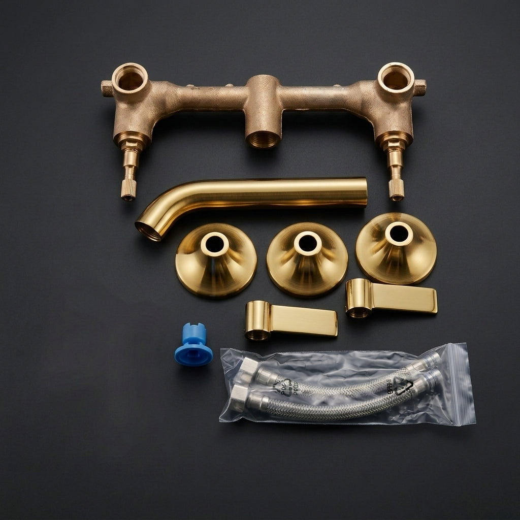Arlo Bath Filler – Brass