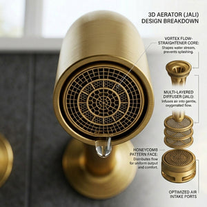 Arlo Bath Filler – Brass