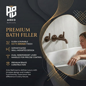 Arlo Bath Filler – Matte Bronze