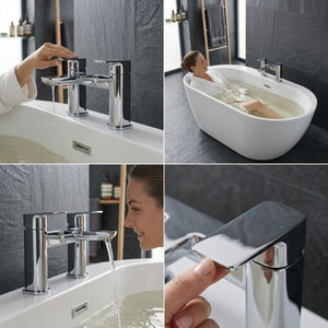 ARKO bath mixer tap, Thermostatic Bath Mixer Tap - CHROME