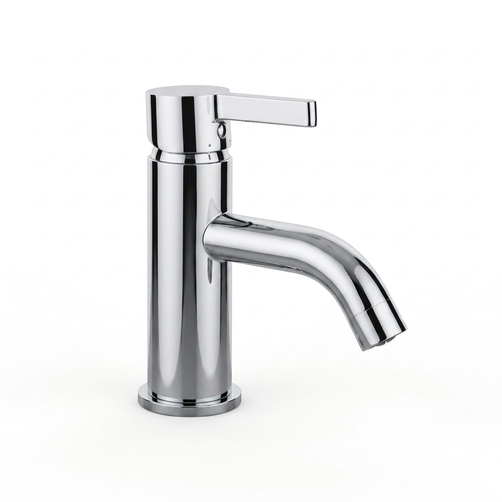 Arlo Round Basin Mixer Tap Chrome