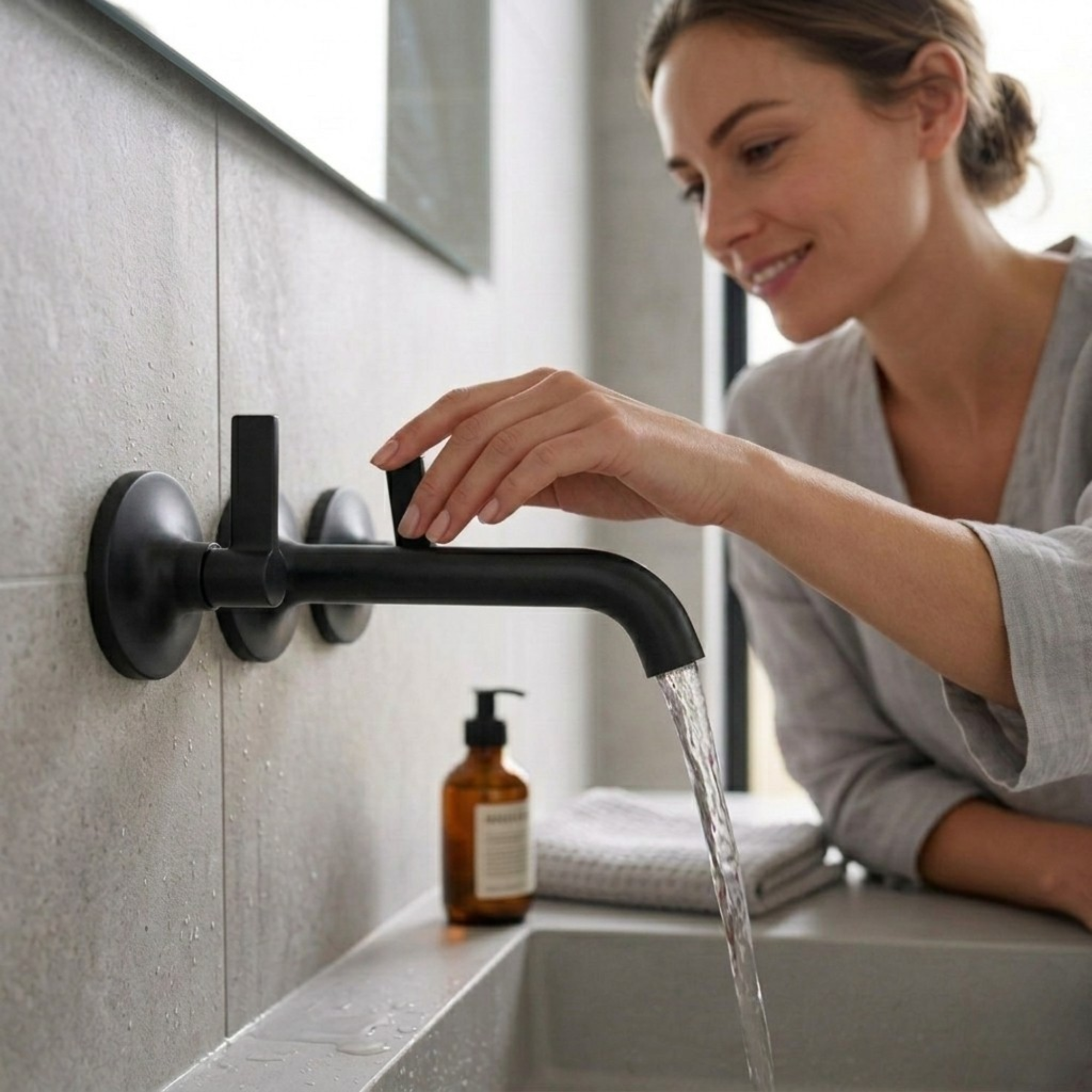 Arlo Bath Filler – Black