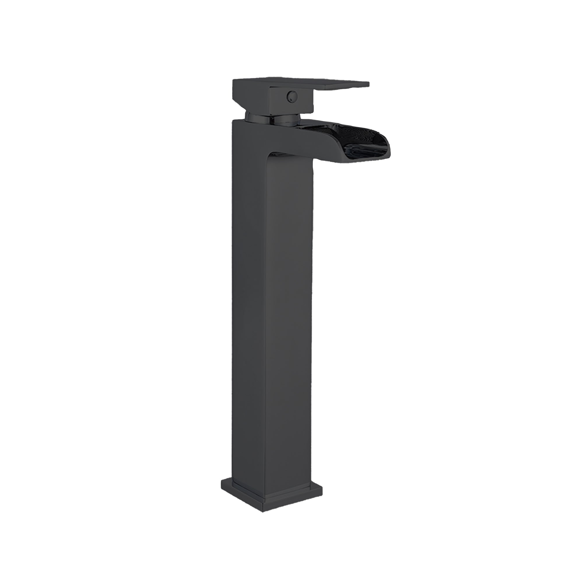 High Rise Mono Basin Mixer Tap – Black