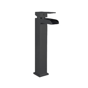 High Rise Mono Basin Mixer Tap – Black