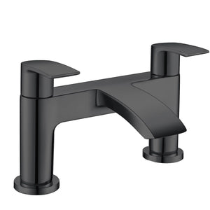 Capri Black Bath Filler Tap