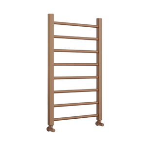 Arko Heated Towel Rail –Bronze– 500 x 800mm – Straight Bars