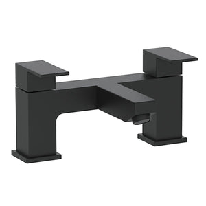 Verda Modern Bath Filler Tap – Black