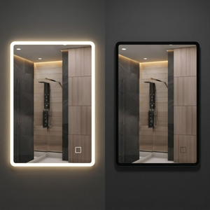 Arko Bathroom Mirror with LED Lights 500x700mm - Wall Mounted Vanity Mirror