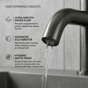 Arlo Round Basin Mixer Tap Gunmetal