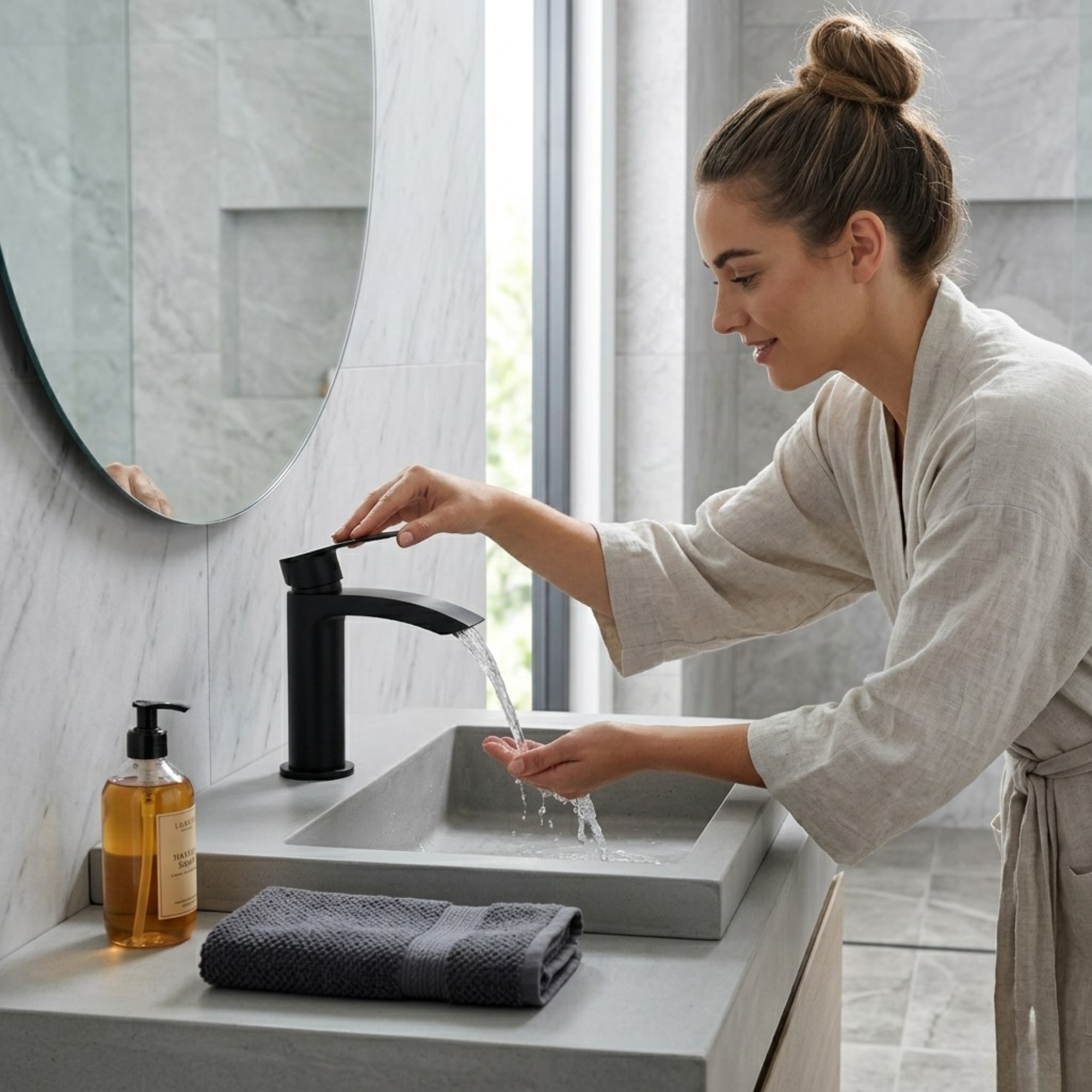 Capri Basin Mixer Tap