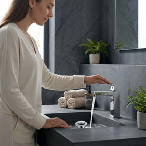 Verda Square Basin Mixer Tap