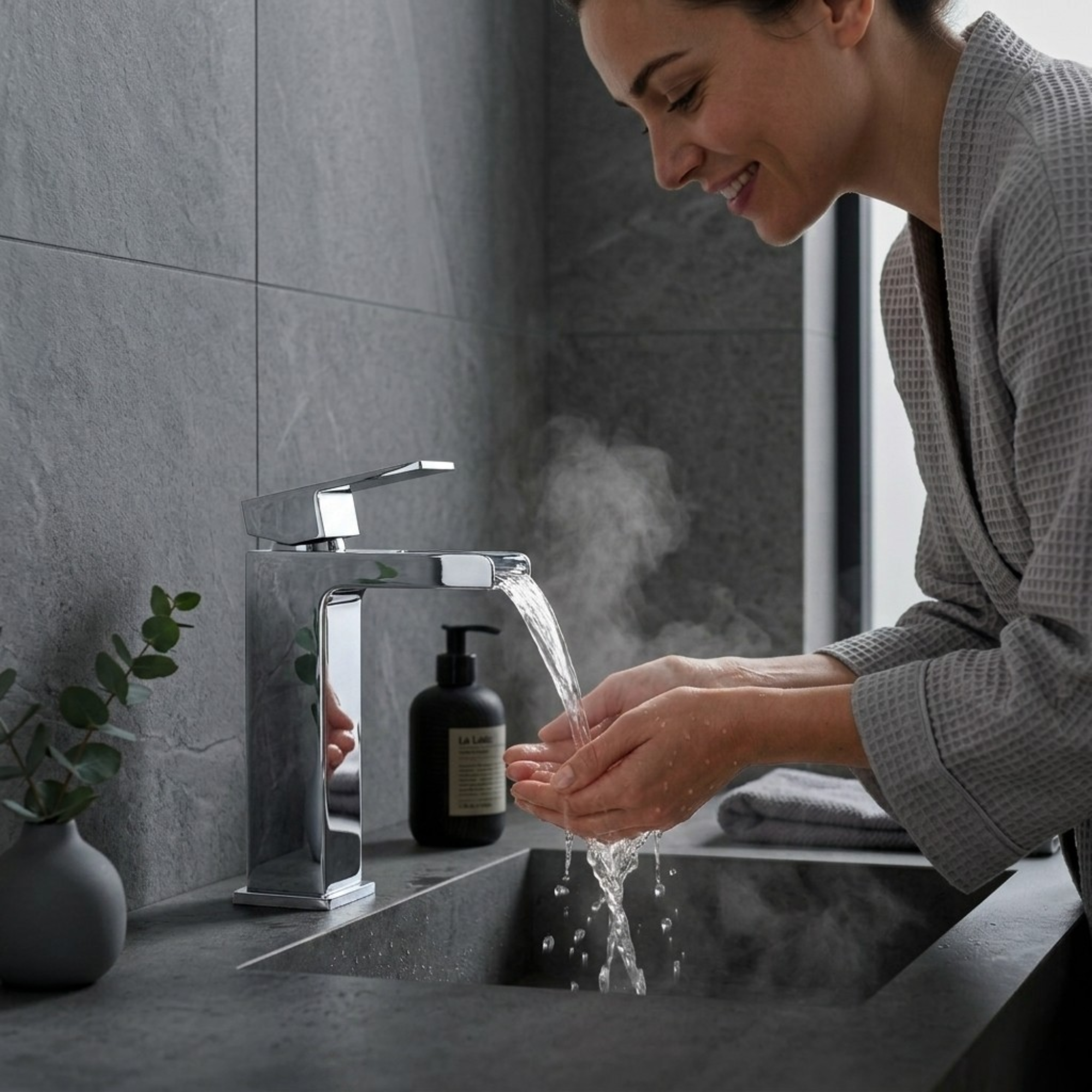 Waterfall Basin Mixer Tap
