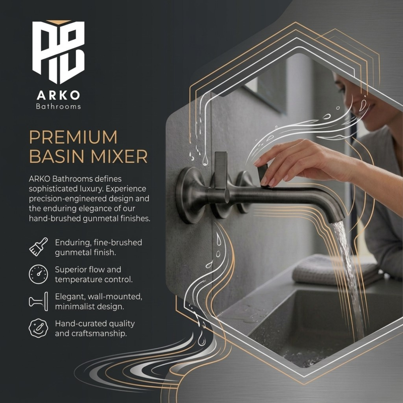 Arlo Bath Filler – Gunmetal