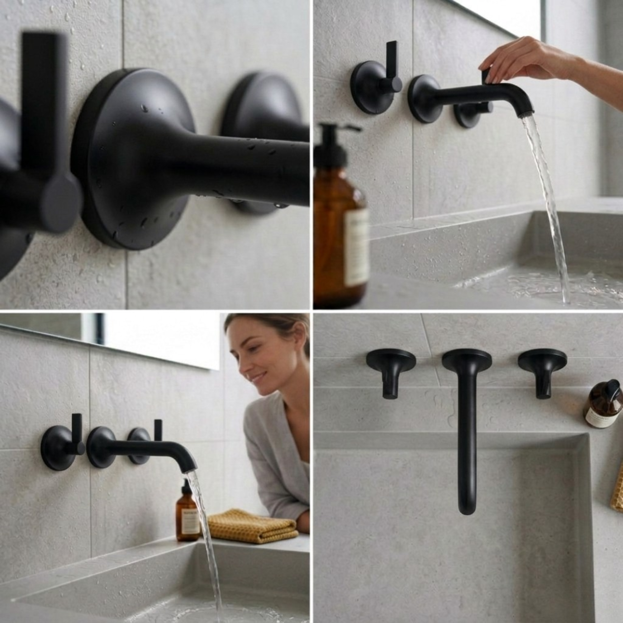 Arlo Bath Filler – Black