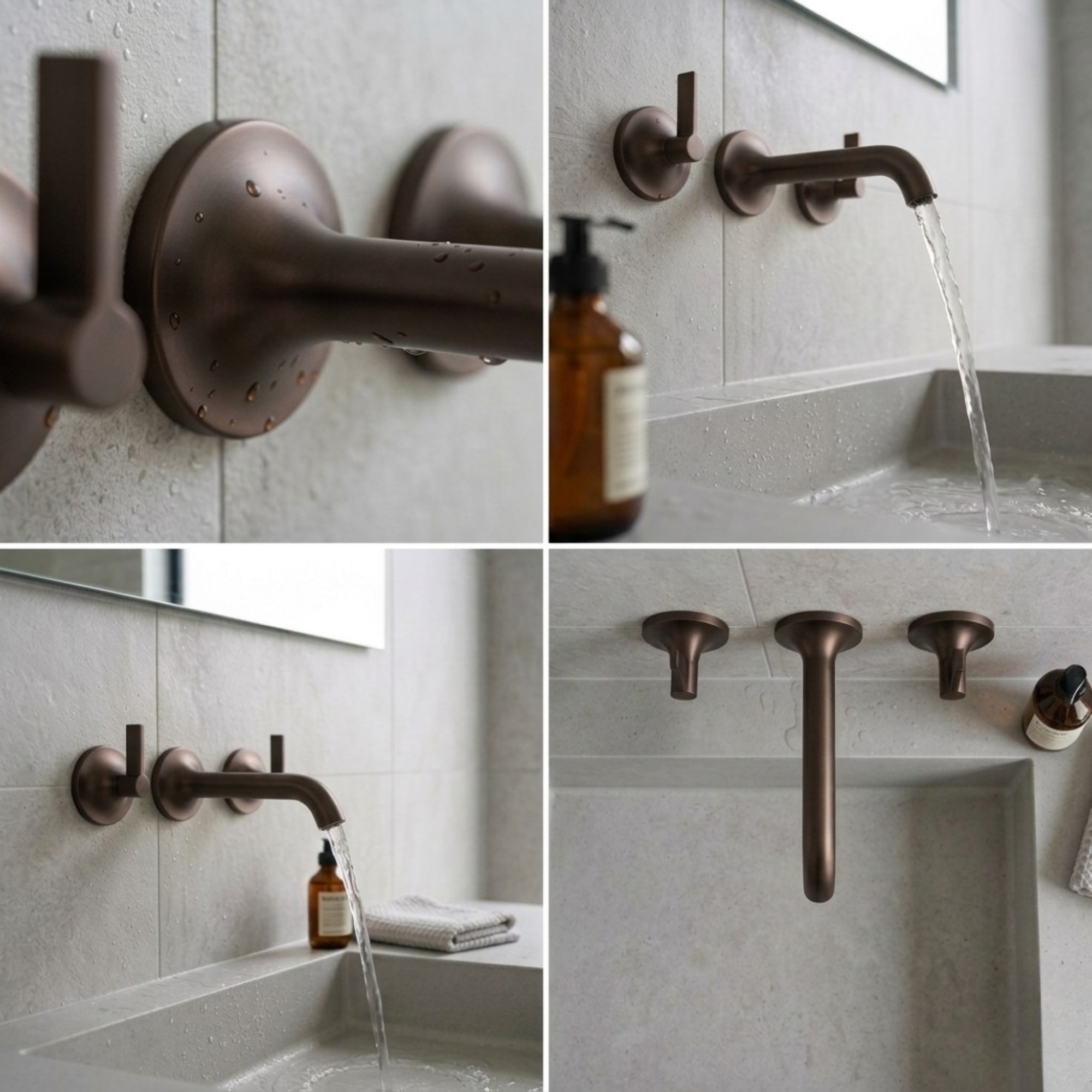 Arlo Bath Filler – Matte Bronze