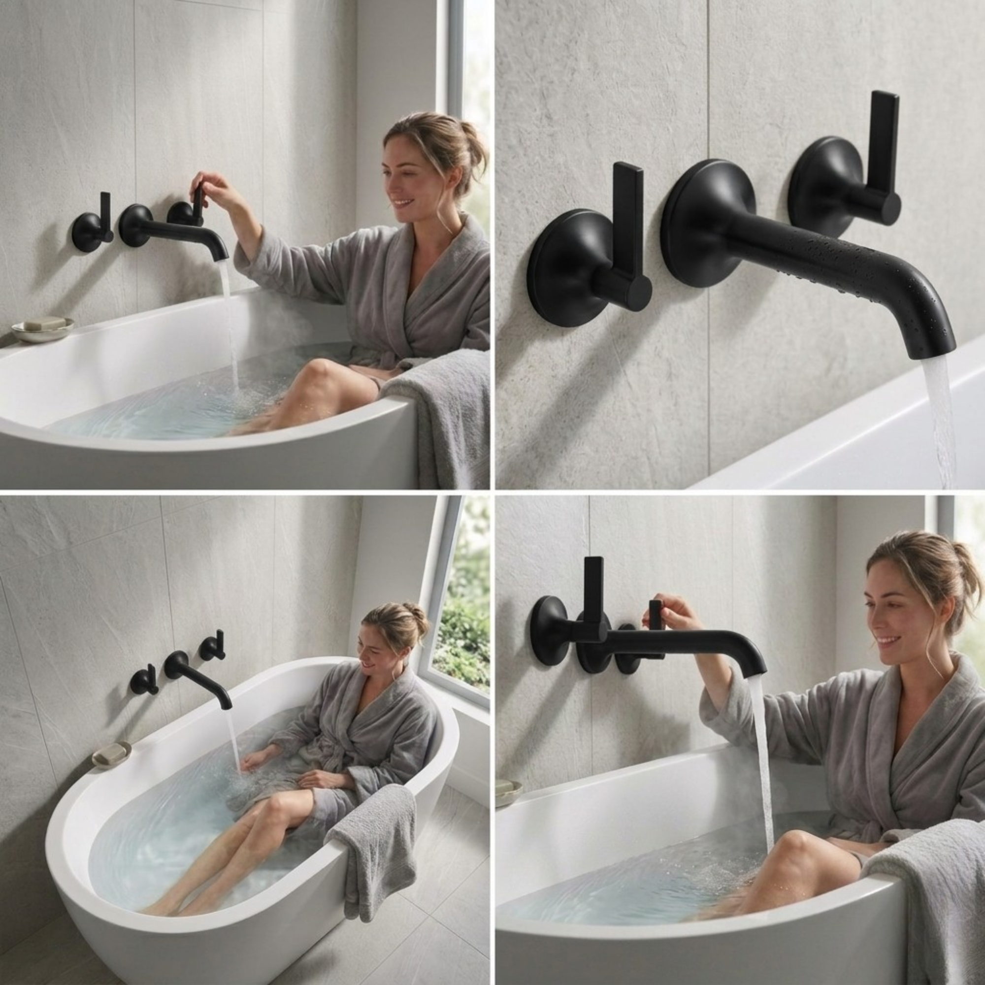 Arlo Bath Filler – Black