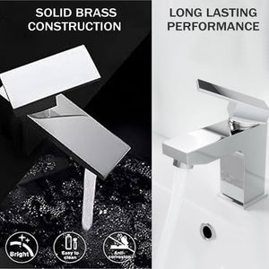 Arko Bathroom Verda Mixer Shower & Basin Mixer Tap Sets with Bath Shower Waste – Chrome