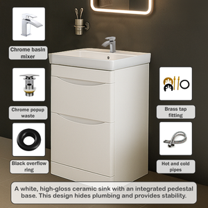 Arko Vista Complete Bathroom Suite -  Chrome