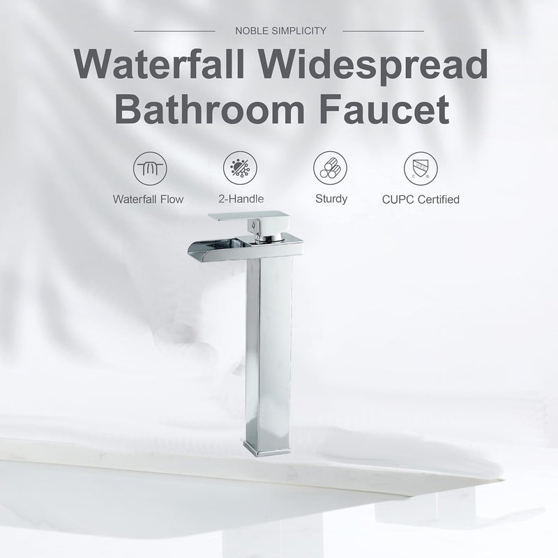 High Rise Mono Basin Mixer Tap – Chrome