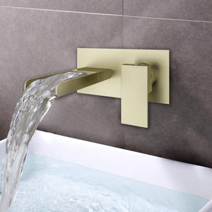 Wall Mounted Bath Filler – Brass