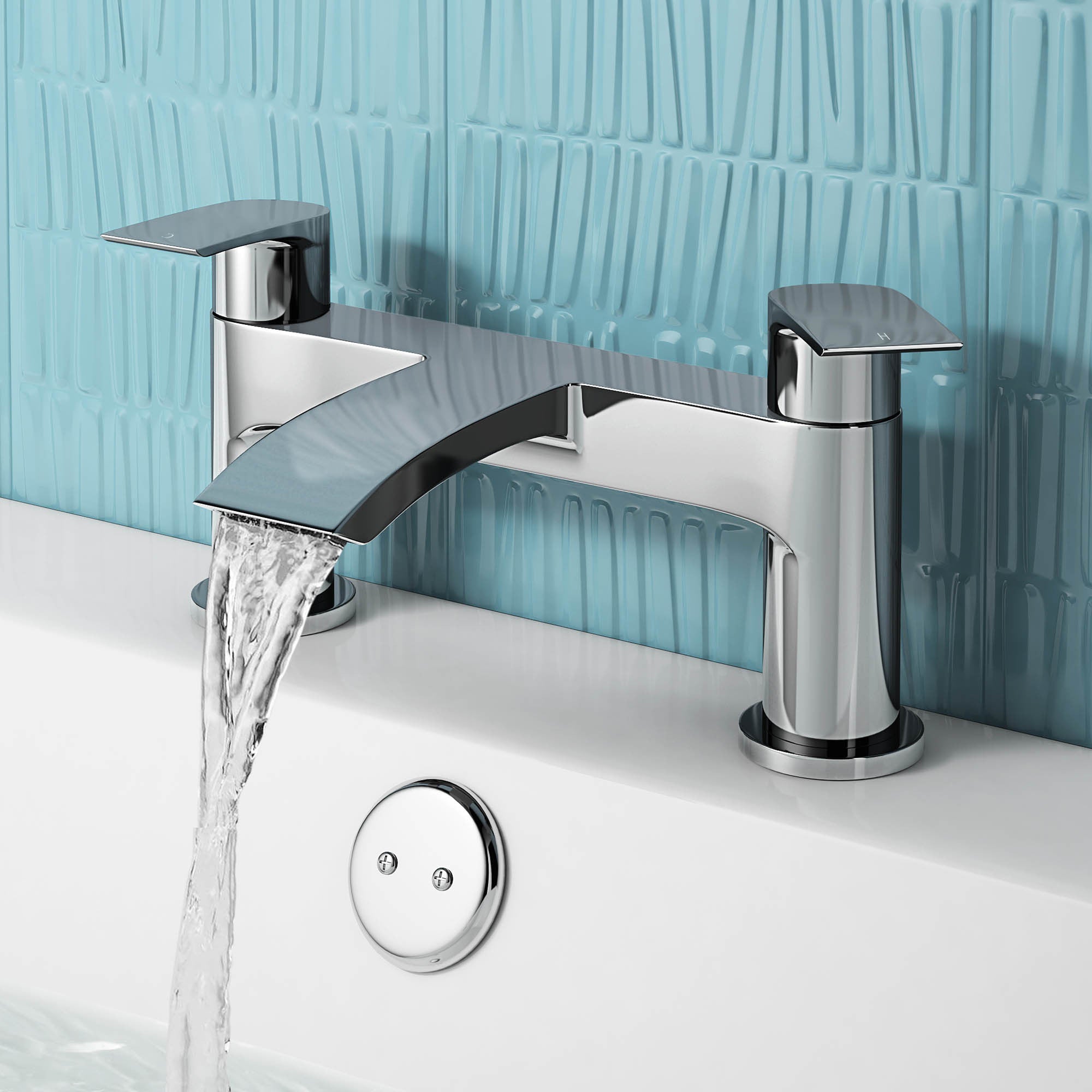Capri Modern Bath Filler Tap