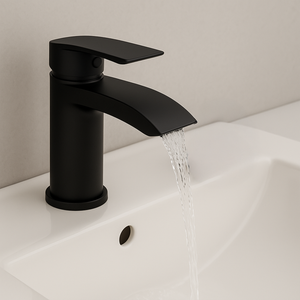ARKO Capri Bath Filler & Mixer Shower Set - Black