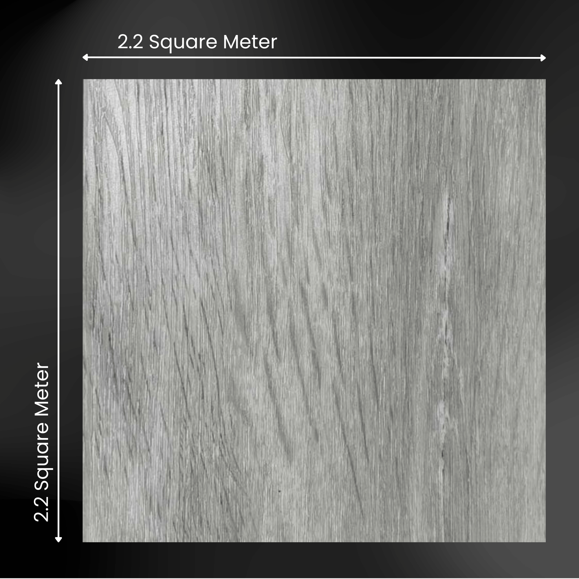 ARKO SPC Vinyl Click Flooring – Grey Oak, 2.2m² Pack, 5.35mm Thick, 0.55mm Wear Layer
