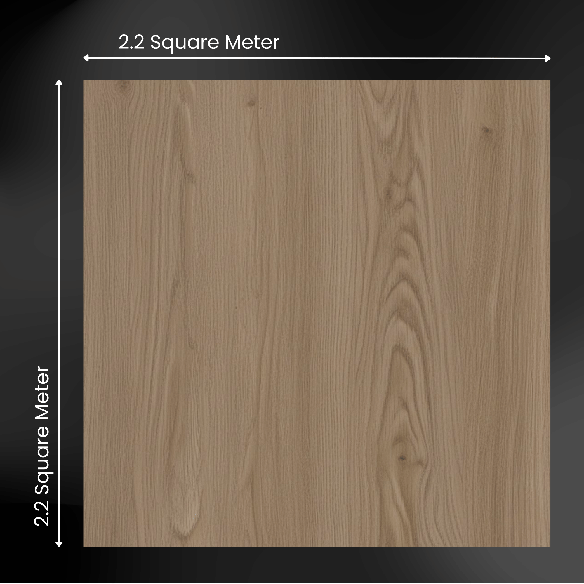 ARKO SPC Vinyl Click Flooring – Light Oak, 2.2m² Pack, 5.35mm Thick, 0.55mm Wear Layer