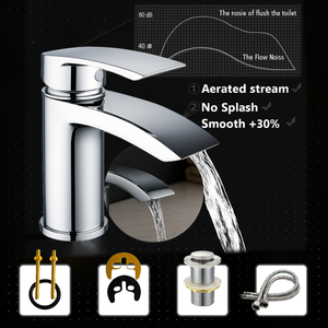 ARKO Capri Bath Filler & Hand Shower Set – Chrome