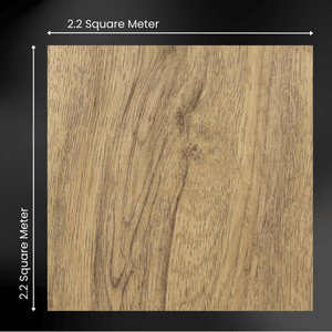 ARKO SPC Vinyl Click Flooring – Medium Oak, 2.2m² Pack, 5.35mm Thick, 0.55mm Wear Layer