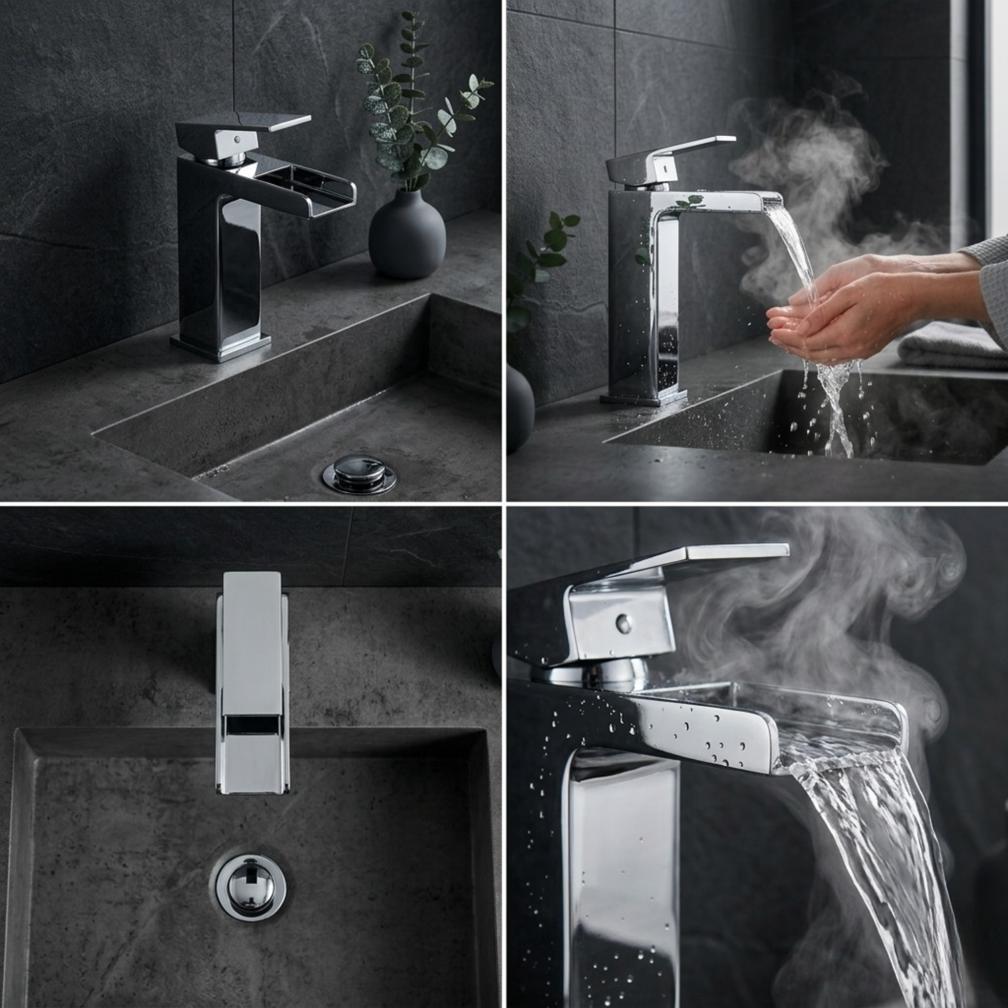 Waterfall Basin Mixer Tap