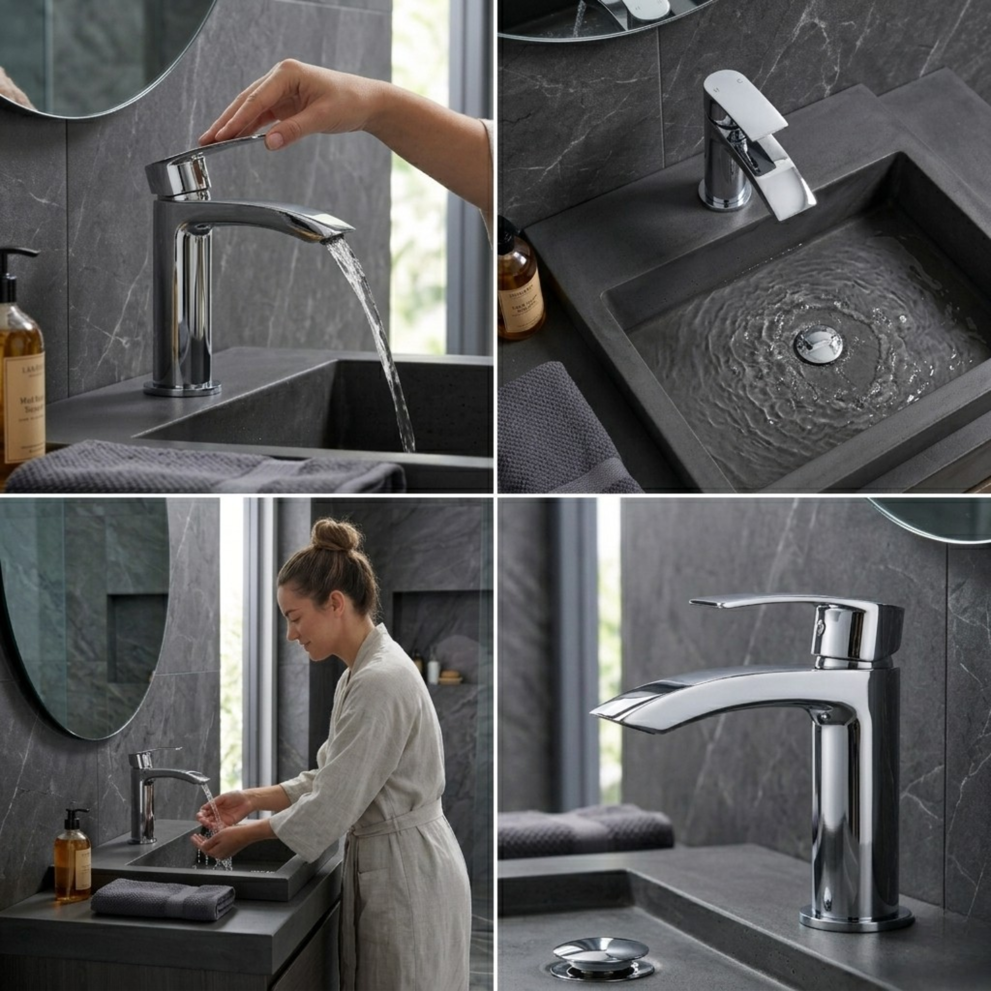 Capri Basin Mixer Tap