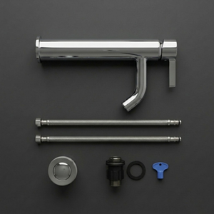 Arlo Round Tall Basin Mixer Tap Chrome
