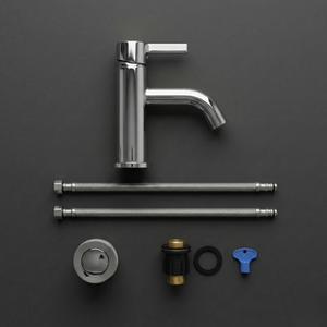 Arlo Round Basin Mixer Tap Chrome