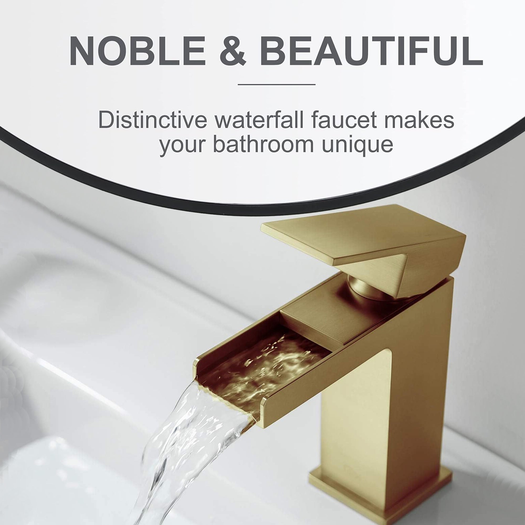 Waterfall Basin Mixer Tap