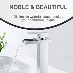 High Rise Mono Basin Mixer Tap – Chrome