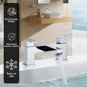 Verda Modern Chrome Bath Filler Tap