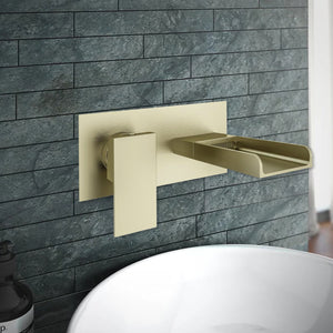 Wall Mounted Bath Filler – Brass