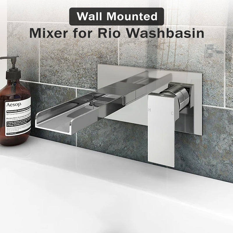 Wall Mounted Bath Filler – Polished Chrome
