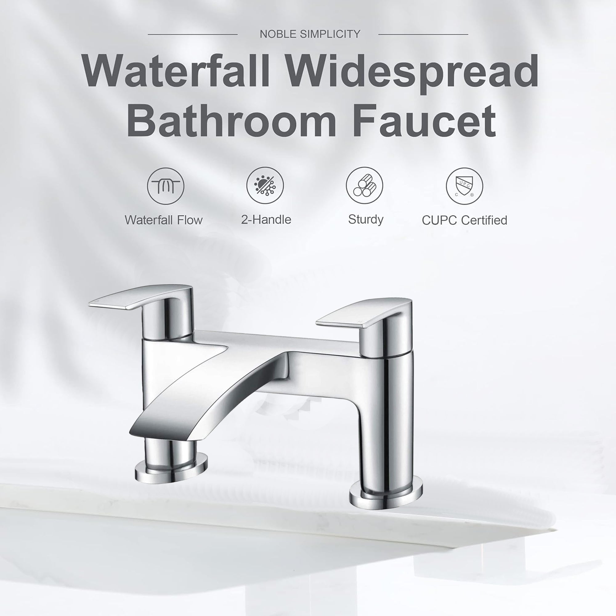 Capri Modern Bath Filler Tap