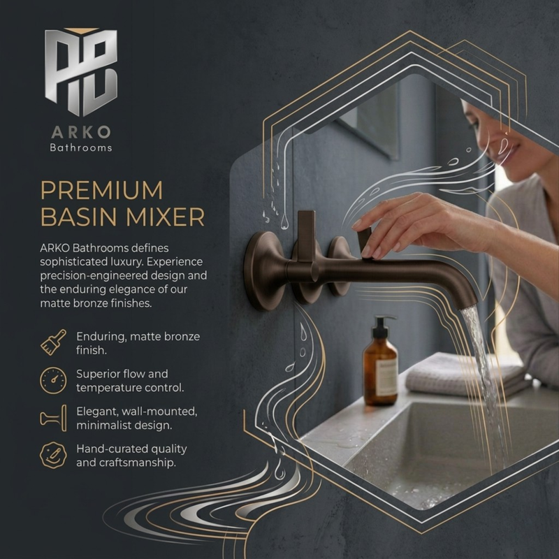Arlo Bath Filler – Matte Bronze