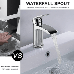 Arko Bathroom Capri Mixer Shower & Basin Mixer Tap Sets with Bath Shower Waste – Chrome