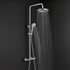 ARKO Capri Bath Filler & Mixer Shower Set - Chrome