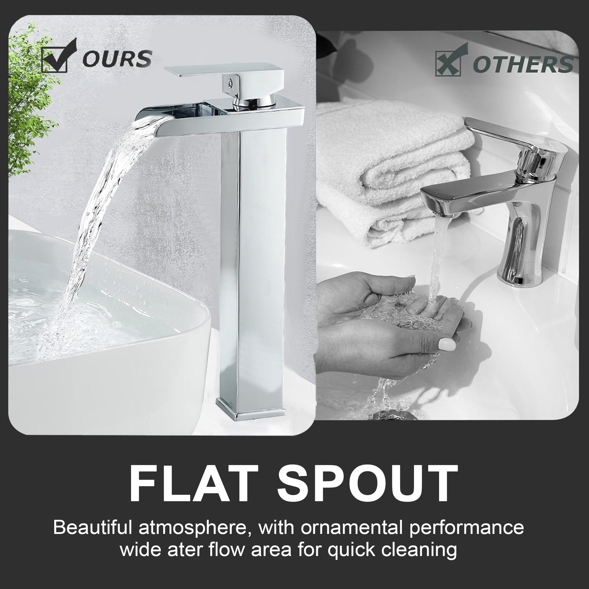 High Rise Mono Basin Mixer Tap – Chrome